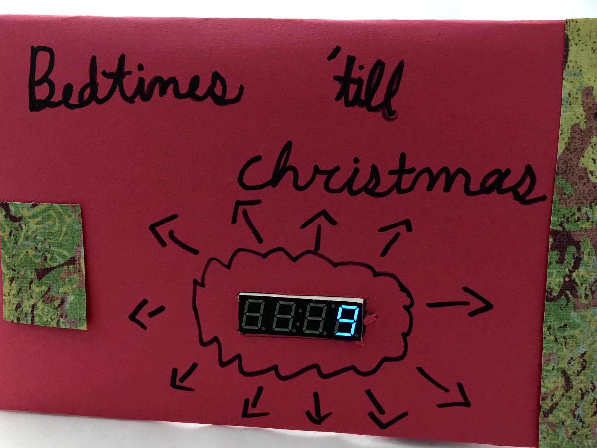 Christmas Countdown Art Project